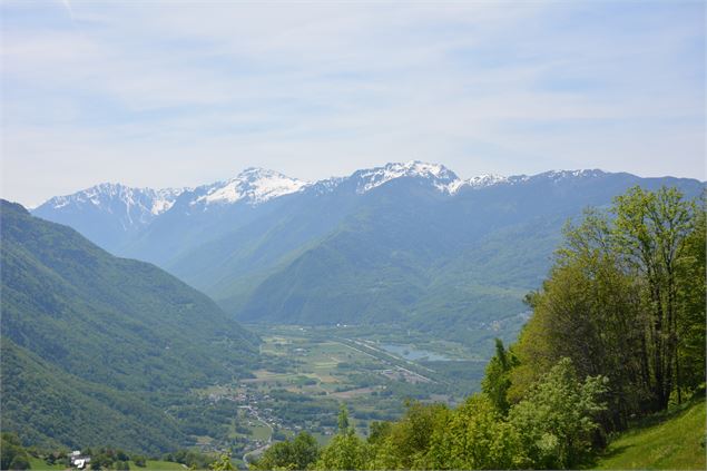 Vue depuis Montsapey - OT Porte de Maurienne