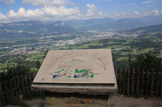 Panorama col de l'épine - Ville de La Motte-Servolex