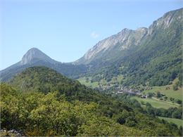 Le vallon perché d'Entrevernes depuis le Taillefer - N. Tissot