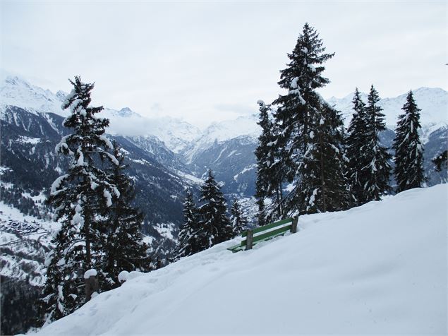 Saint Christophe_Raquettes Verbier - Verbier Tourisme