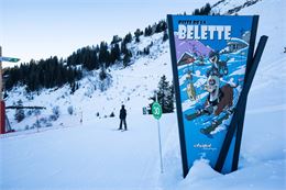 Piste ludique Belette - Fromage Abondance - L.Meyer - Châtel