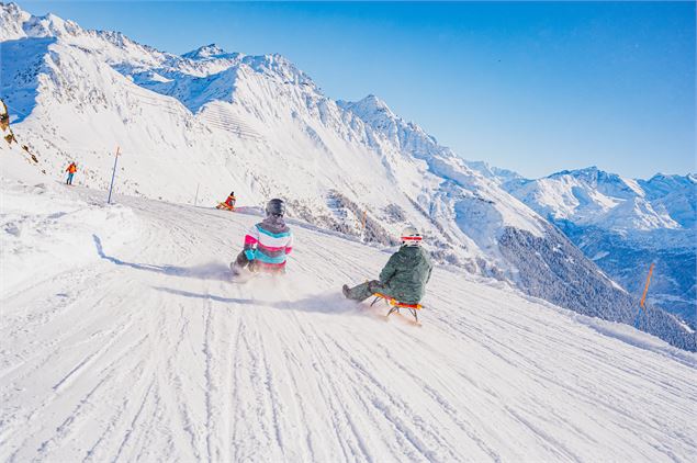 Piste de luge de la Tzoumaz