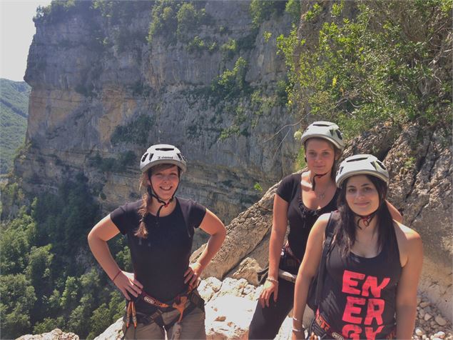 via ferrata de la Guinguette - Emilie Ravasseau