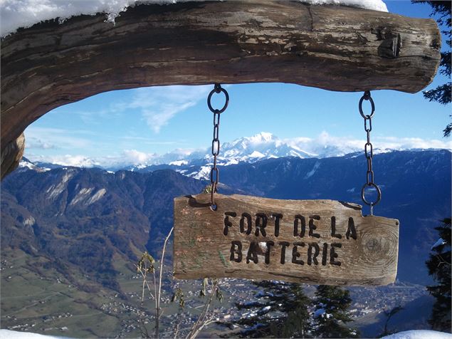 Vue sur le Mont-Blanc