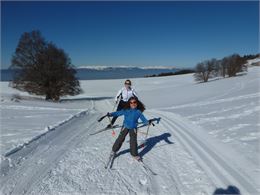 piste ski de fond saleve - Pierre Chauvet