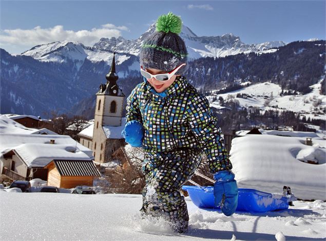 Piste de luge à Notre Dame de Bellecombe - JP Noisillier - nuts.fr