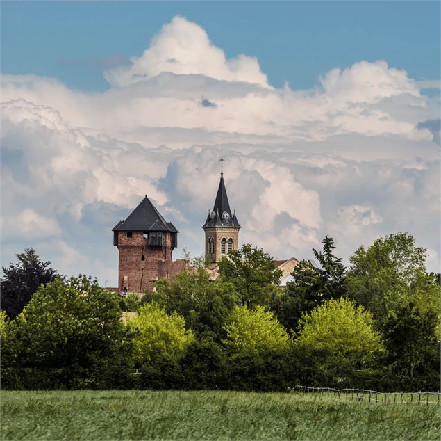 Château médiéval d'Ambérieux en Dombes_Ambérieux-en-Dombes - Pascal Brunon