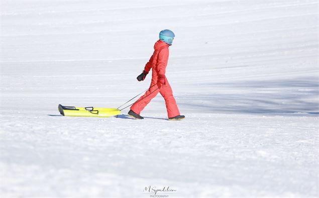 Luge aux Plans d'Hotonnes - Mathias Spadiliero OT Bugey Sud Grand Colombier