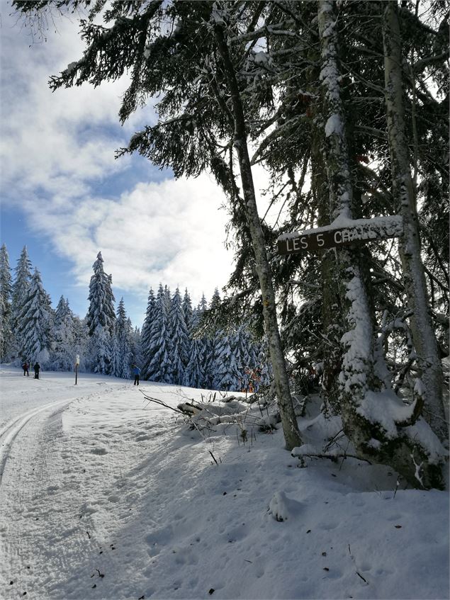 Itinéraire ski de fond 