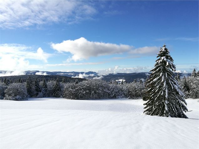 Ski de fond à Giron - ©Marie Jacques