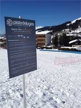 piste de luge - sagets