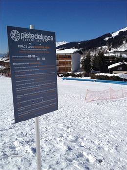 piste de luge - sagets