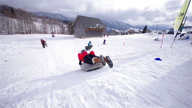 Piste de luge au Désert d'Entremont - Communauté de communes Coeur de Chartreuse