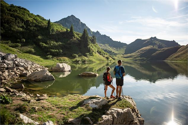 randonnée pédestre - lac de Lessy - T. Vattard