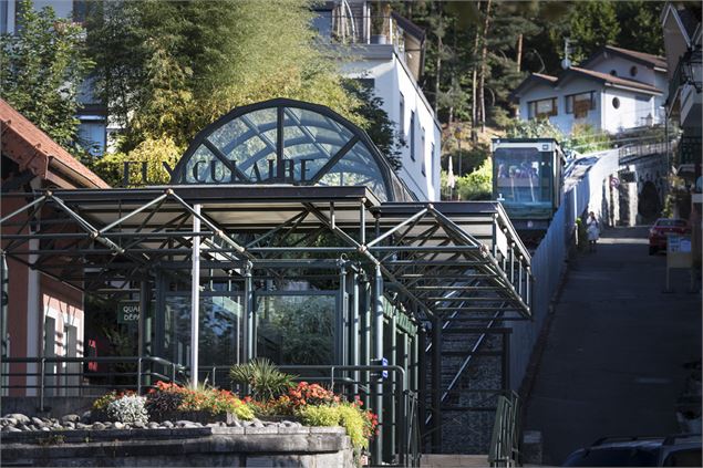 Le funiculaire de Thonon (gare basse) - semaphore