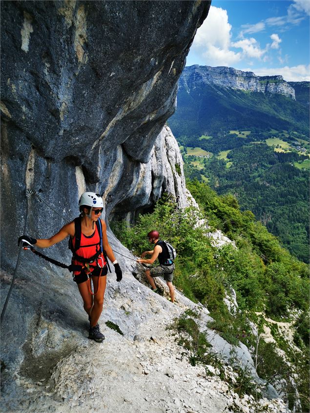 Via Ferrata de Roche Veyrand - St Pierre d'Entremont - Juliette Prodhomme