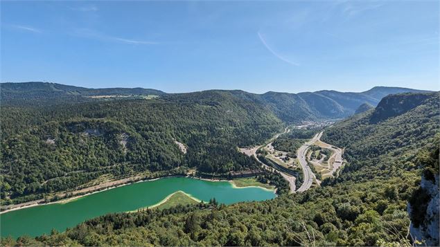 Parcours VTT 69 rouge - Du lac Genin aux bords de Sylans - Espace FFC Ain Forestière - Jean Yves Cre