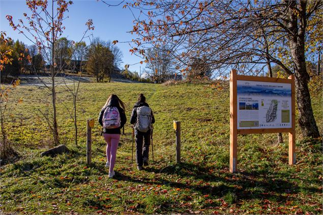 Départ zone de loisir des Léchères - OTICœurdemaurienne