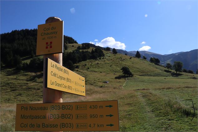 Col du Chaussy - OTI MCM