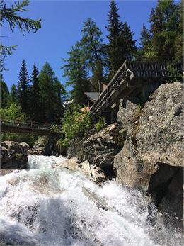 cascade - ot Vallorcine