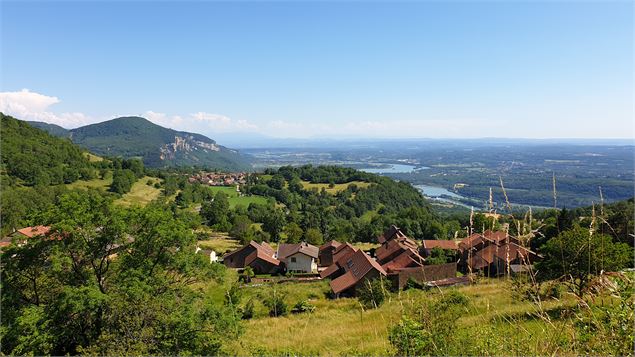 point de vue sur Souclin Soudon et le Rhône - Virginie Buguet