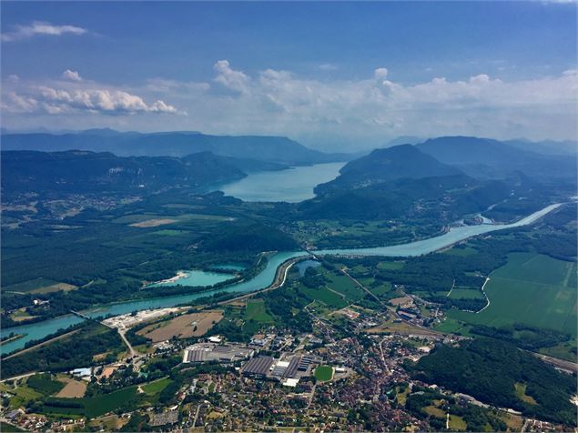 Vue depuis le Fenestrez entre Culoz et le Grand Colombier - © Maxime Ballet