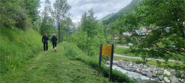 sentier départ de Villarenger Les Belleville - Cœur de Tarentaise Tourisme