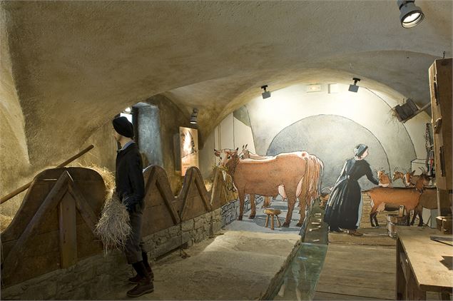 Musée de Saint Martin de Belleville ancienne étable - G. Lansard