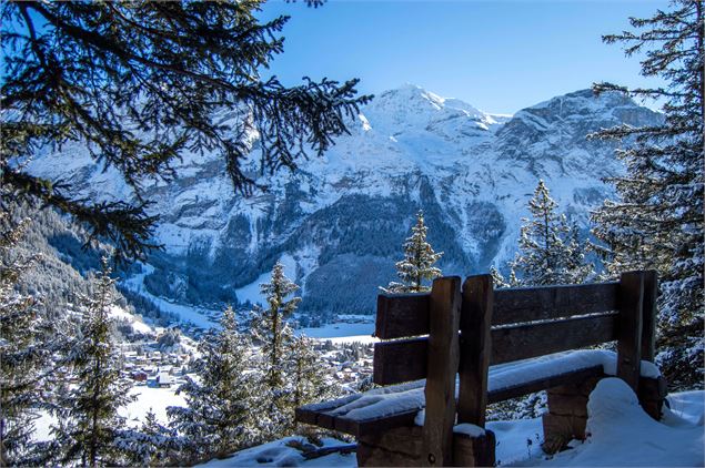 Point de vue sur le village depuis le sentier - Marina Kokkelink