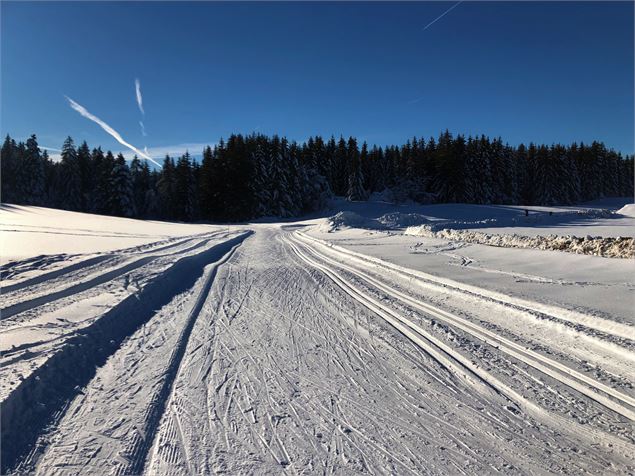 Piste de ski de fond de Lachat - Maxime Ballet