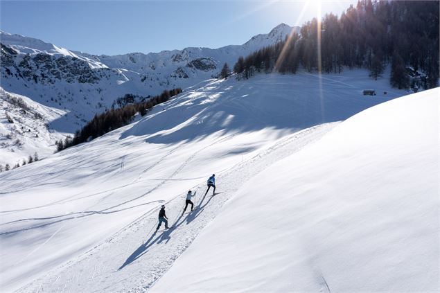 Sur la boucle de Prajourdan, en direction des chalets - Tristan Shu