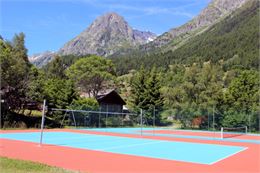 tennis des montets - OT Vallorcine
