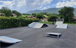 Skatepark pour adolescents à Alex - Mairie d'Alex