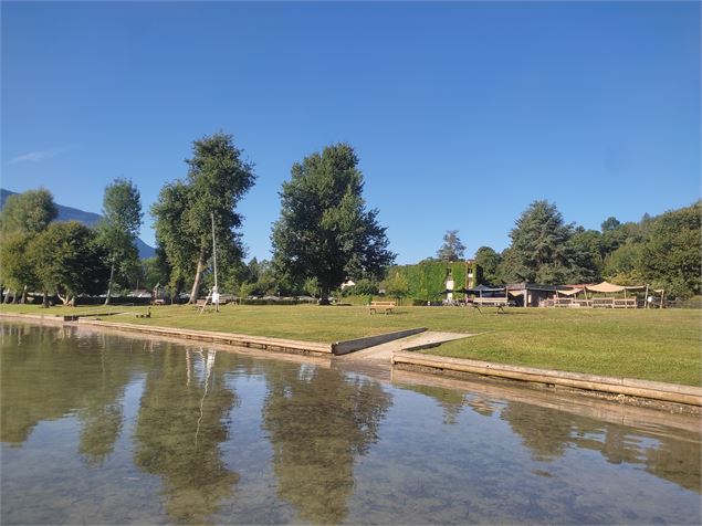 Plage de Pré Argent à Aiguebelette - L. Brevard