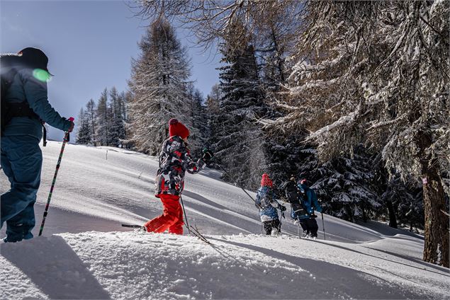 Une balade en raquettes accessible à tous - A.Abondance