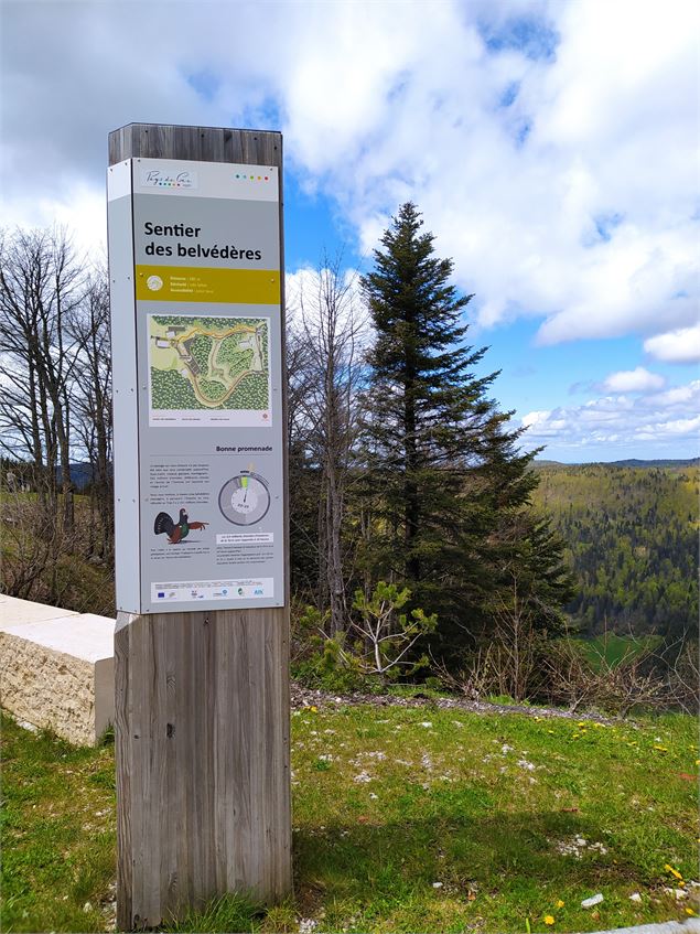 Sentier des belvédères - Office de Tourisme du Pays de Gex