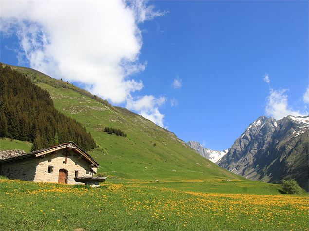 Chapelle Saint Guérin - départ - La Plagne Vallée