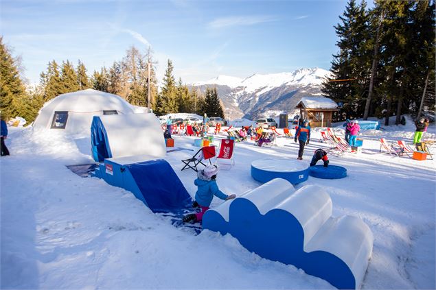 Zone ludique 1850 en hiver - Thyon Région Tourisme SA