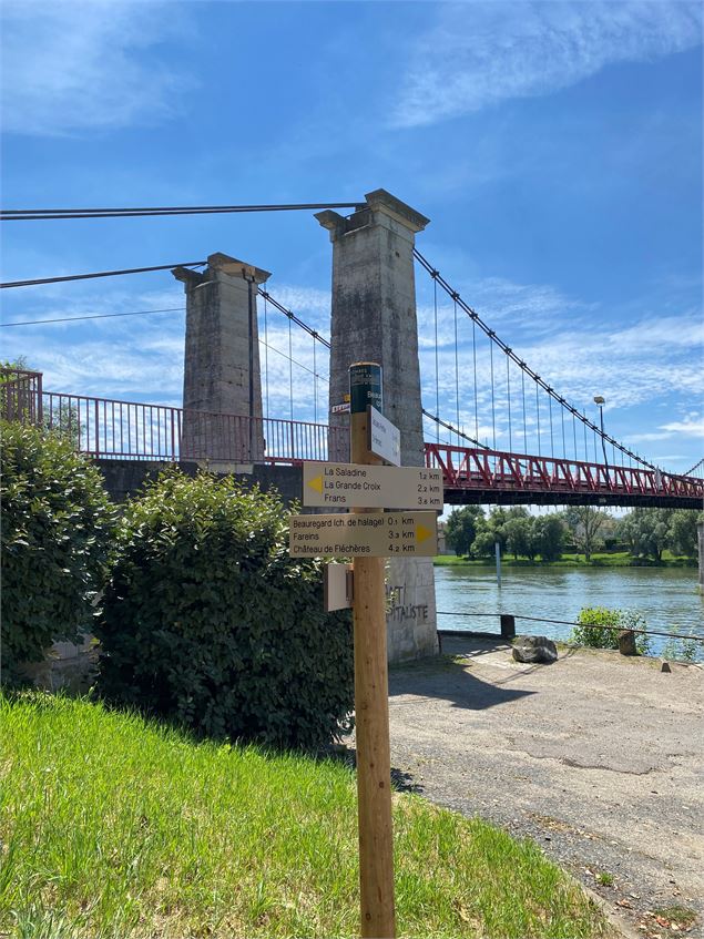 Pont suspendu Beauregard - CCDSV