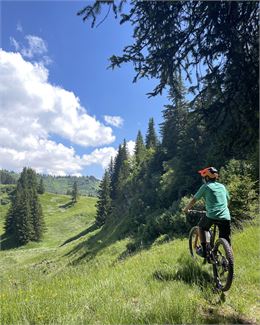 VTT dans le Giffre - Berangere Boes