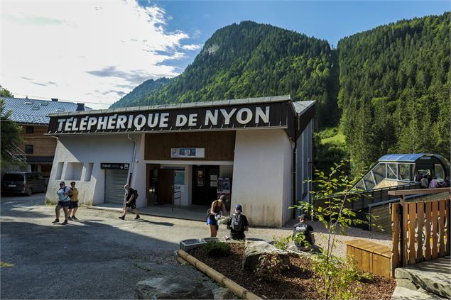 Départ de téléphérique de Nyon - Morzine - Portes du Soleil