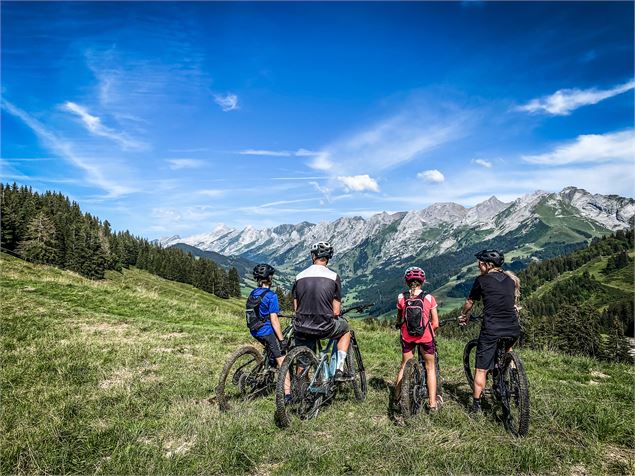 Les Corbassières - Itinéraire VTT Cross country n°40_La Clusaz - Pierrick Aubert