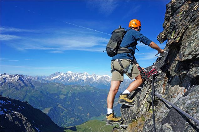 Via ferrata Gentianes - Téléverbier