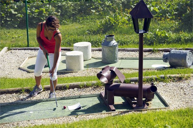 Partie de mini-golf - Philippe Royer