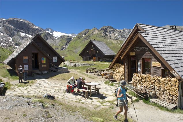 Le Vallon et refuge du Fond des Fours - SMB - Lansard