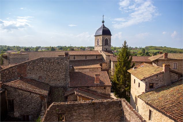 vue de Pérouges depuis la tour de guet - Marilou Perino