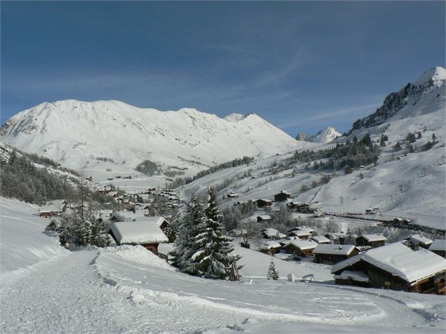 Itinéraire raquette 25 - csardin Le Grand-Bornand Tourisme