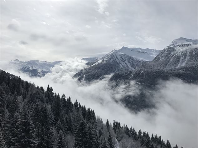 Vue de la piste de l'Arcelin - OT_Orelle