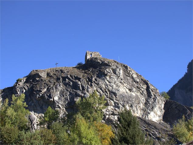 Le rocher du Chatelard - Les Arcs