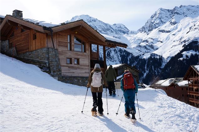 Itinéraire raquettes : Bonconseil_Sainte-Foy-Tarentaise - Sainte Foy Tourisme
